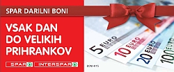 Spar in Interspar katalog Darilni boni 04 2015