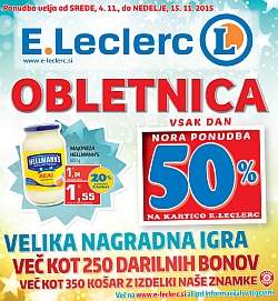 E Leclerc katalog Maribor do 15. 11.