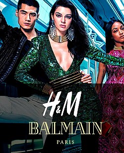H&M katalog Balmain
