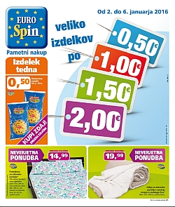 Eurospin katalog od 02. 01.