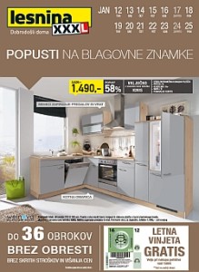 Lesnina katalog Popusti Ljubljana in Levec