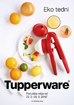 Tupperware katalog Eko tedni