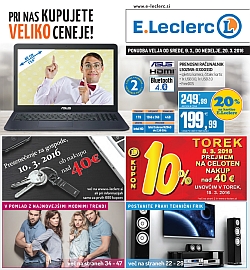 E Leclerc katalog Maribor do 20. 03.