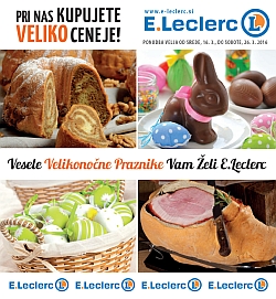 E Leclerc katalog Ljubljana do 26. 03.