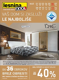 Lesnina katalog Ljubljana in Levec do 14. 03.