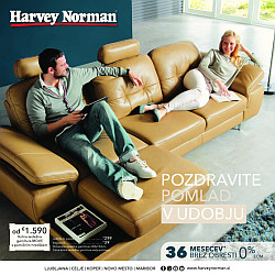 Harvey Norman katalog Pozdravite pomlad v udobju