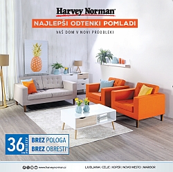 Harvey Norman katalog Najlepši odtenki pomladi