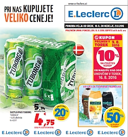 E Leclerc katalog Maribor do 21. 08.