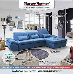 Harvey Norman katalog Cenovna osvežitev