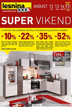 Lesnina katalog Super vikend do 15. 08.