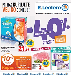 E Leclerc katalog Maribor do 18. 09.