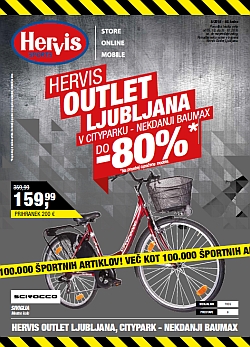 Hervis katalog Outlet Ljubljana do 11. 10.