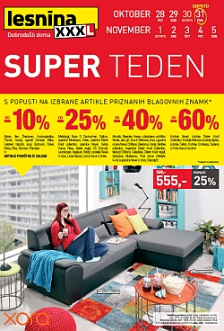Lesnina katalog Super teden Maribor in Levec