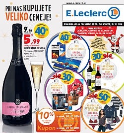 E Leclerc katalog Maribor do 31. 12.