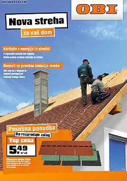 OBI katalog Nova streha za vaš dom
