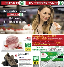 Spar in Interspar katalog do 15. 08.