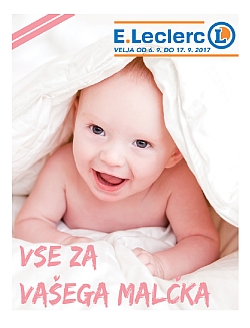 E Leclerc katalog Vse za vašega malčka