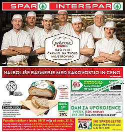 Spar in Interspar katalog do 10. 10.