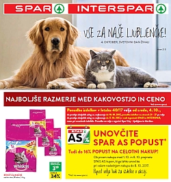 Spar in Interspar katalog do 17. 10.