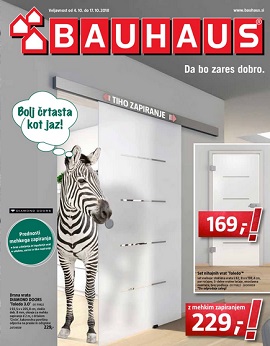 Bauhaus katalog oktober 2018