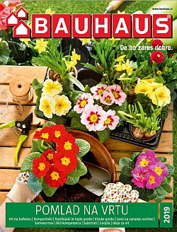 Bauhaus katalog Pomlad na vrtu