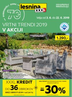Lesnina katalog Vrtni trendi 2019