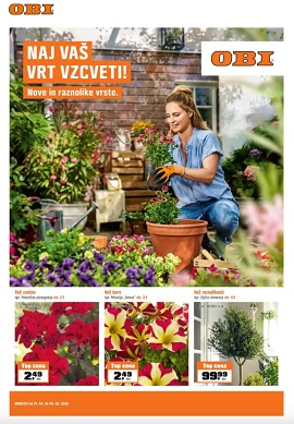 OBI katalog Naj vaš vrt vzcveti