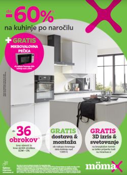 Momax katalog Kuhinje do 25. 9.
