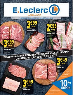 E Leclerc katalog Ljubljana do 29. 1.