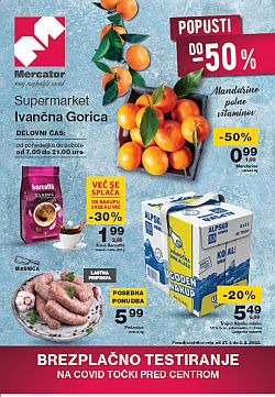 Mercator katalog Supermarket Ivančna Gorica