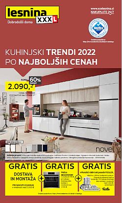 Lesnina katalog Kuhinjski trendi 2022