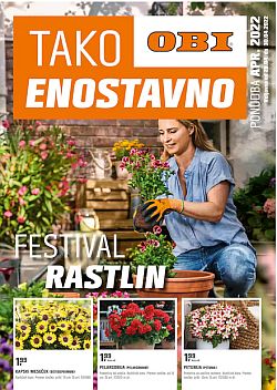OBI katalog Festival rastlin do 30. 4.