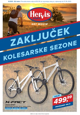 Hervis katalog Zaključek kolesarske sezone 2022