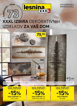 Lesnina katalog Izbira dekorativnih izdelkov za vaš dom