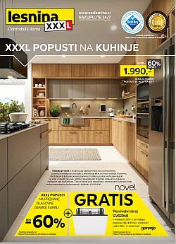 Lesnina katalog XXXL popusti na kuhinje