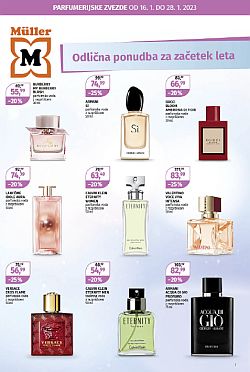 Muller katalog Parfumerija do 28. 1.