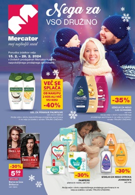 Mercator katalog Nega za vso družino