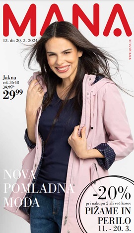 Mana katalog Nova pomladna moda