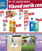 Eurospin vikend norih cen do 13.4.