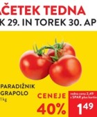Spar in Interspar akcija za začetek tedna do 30.4.