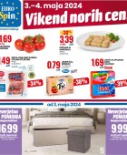 Eurospin vikend norih cen do 4.5.