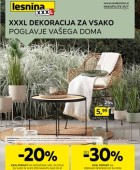 Lesnina katalog Dekoracije do 25.5.