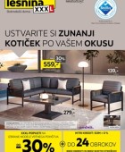 Lesnina katalog Zunanji kotiček do 25.5.