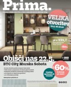 Prima katalog Velika otvoritev Murska Sobota