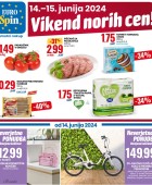 Eurospin vikend norih cen do 15.6.