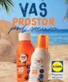 Lidl katalog Cien Sun sončne kreme