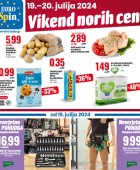 Eurospin vikend norih cen do 20.7.