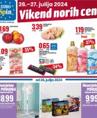 Eurospin vikend norih cen do 27.7.