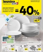 Lesnina katalog XXXL popusti do -40%