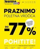 Lesnina katalog Praznimo Poletna vročica
